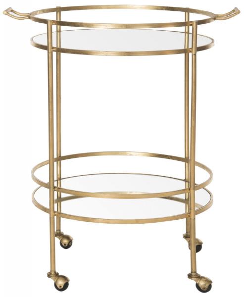 A Rose Gold Bar Cart and 10 Must Have Accessories - A Labour of Life