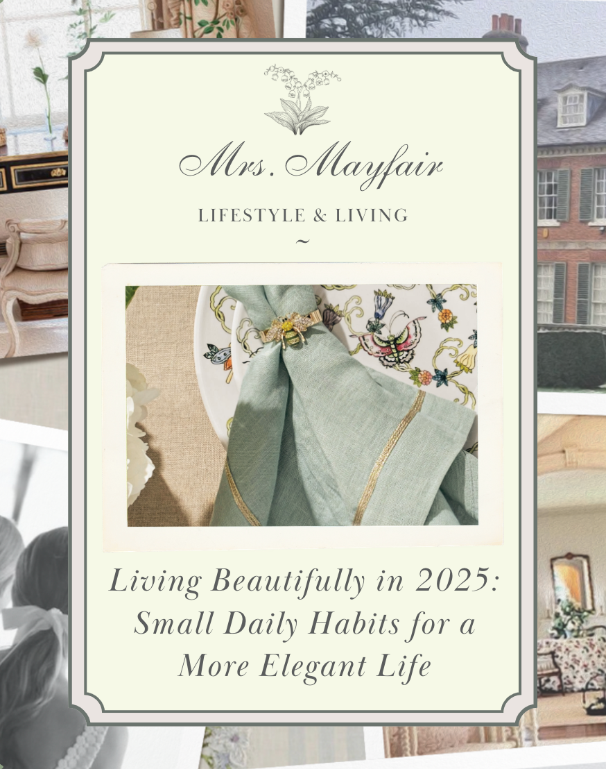 Living Beautifully in 2025: Small Daily Habits for a More Elegant Life