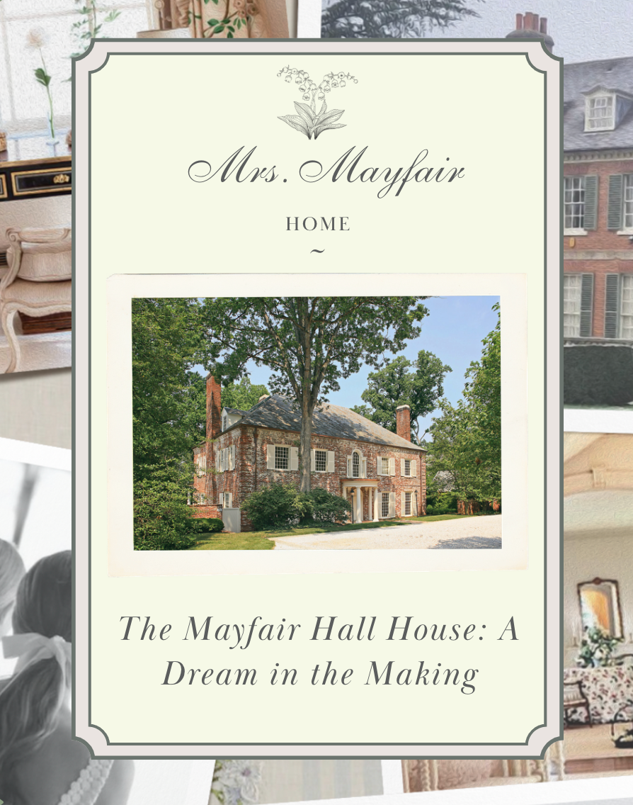 The Mayfair Hall House: A Dream in the Making