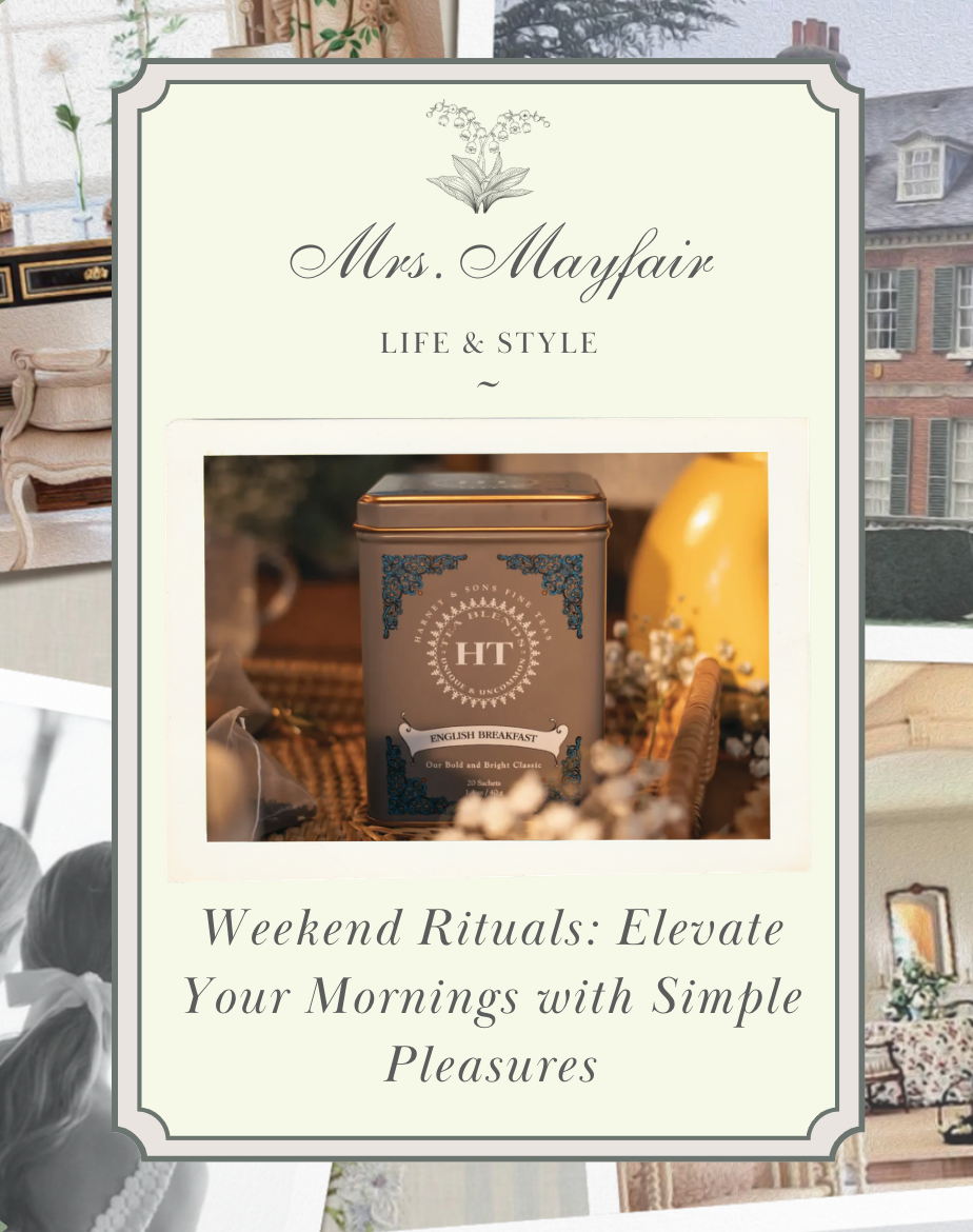 Weekend Rituals: Elevate Your Mornings with Simple Pleasures