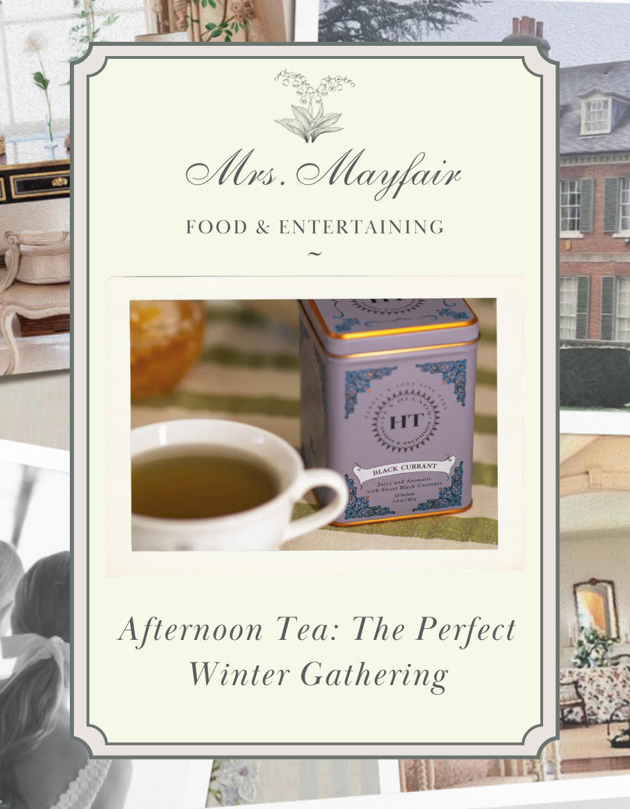 Afternoon Tea: The Perfect Winter Gathering