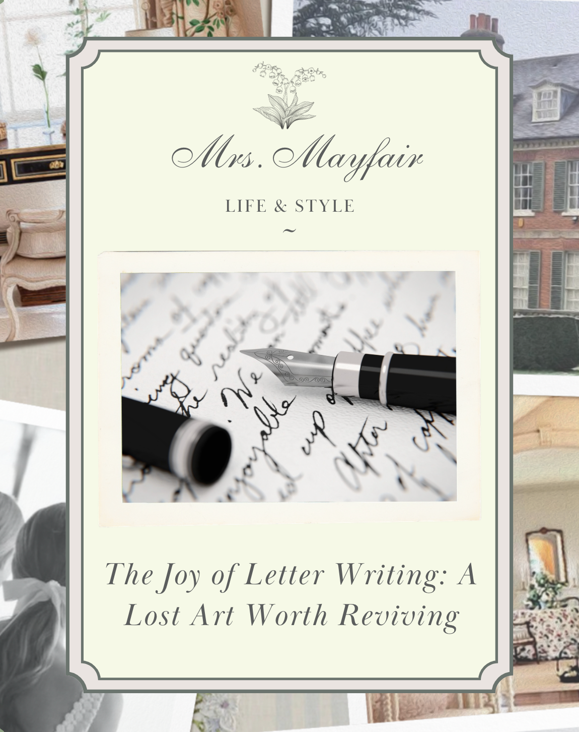 The Joy of Letter Writing: A Lost Art Worth Reviving