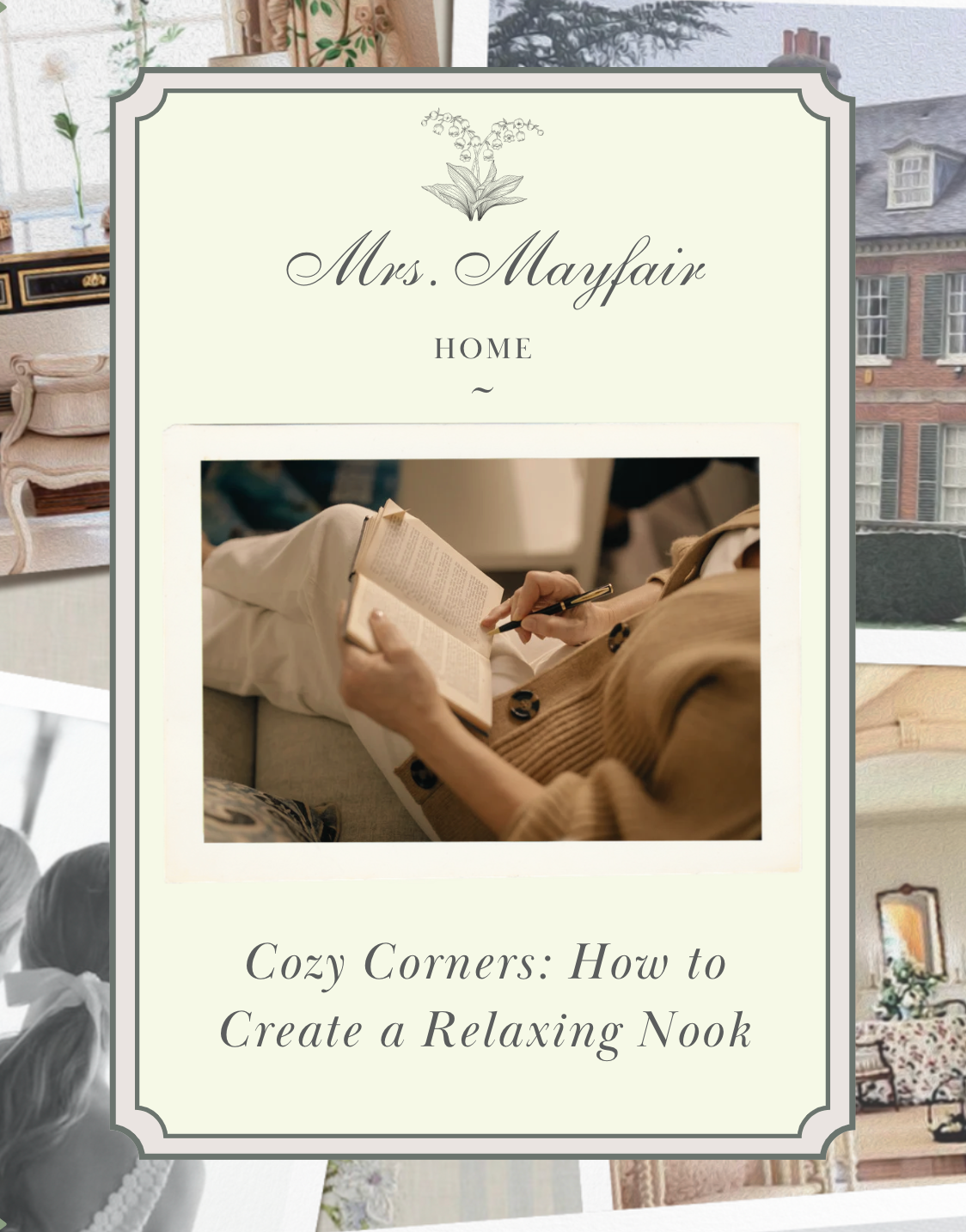 Cozy Corners: How to Create a Relaxing Nook