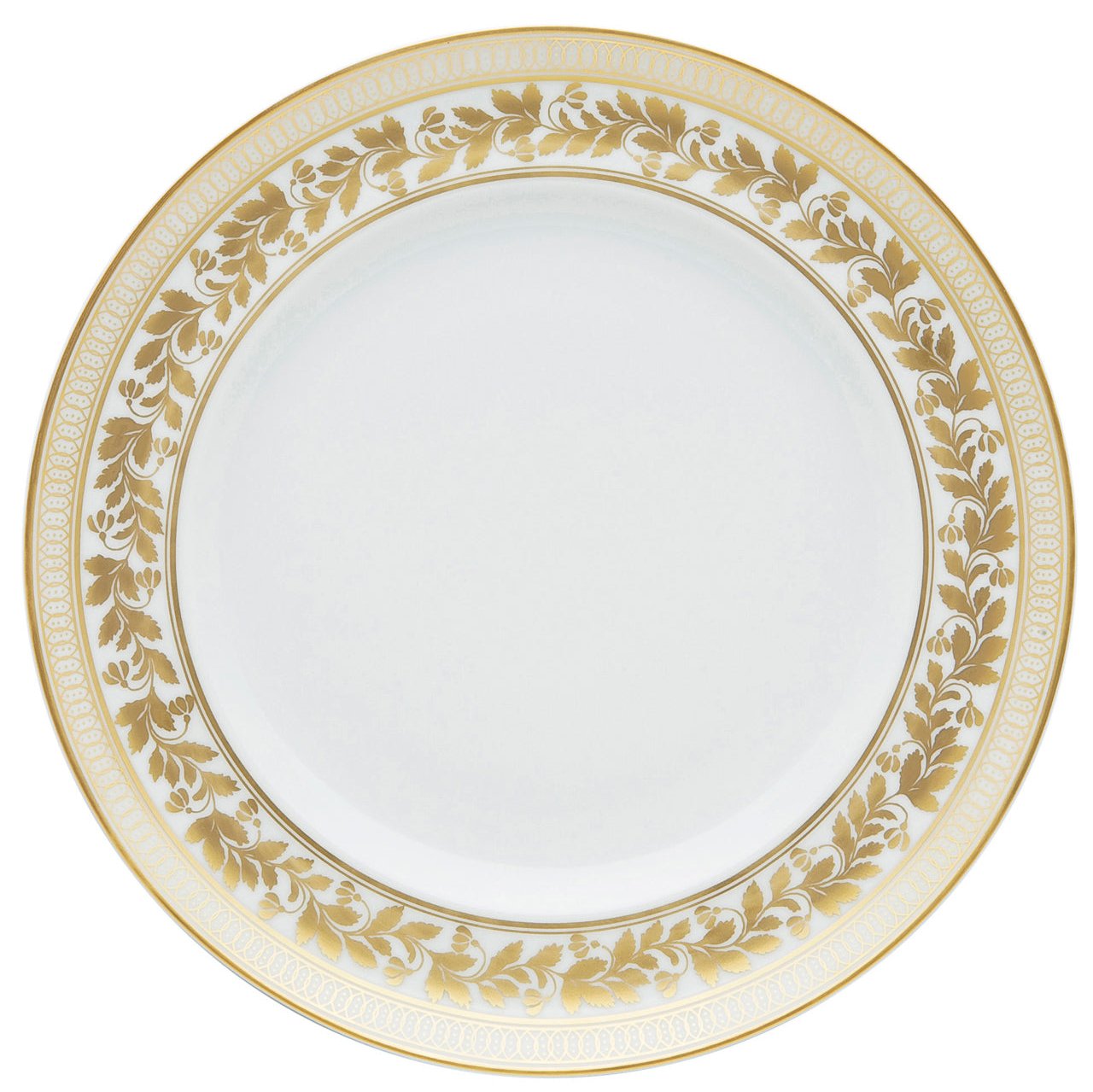 Anna Porcelain Bread & Butter Plate with Gold Accents