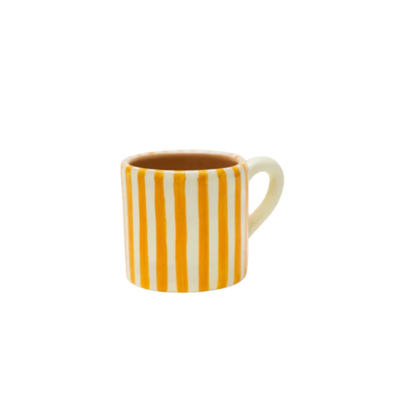 Vacanza Espresso Cup, Yellow Stripe