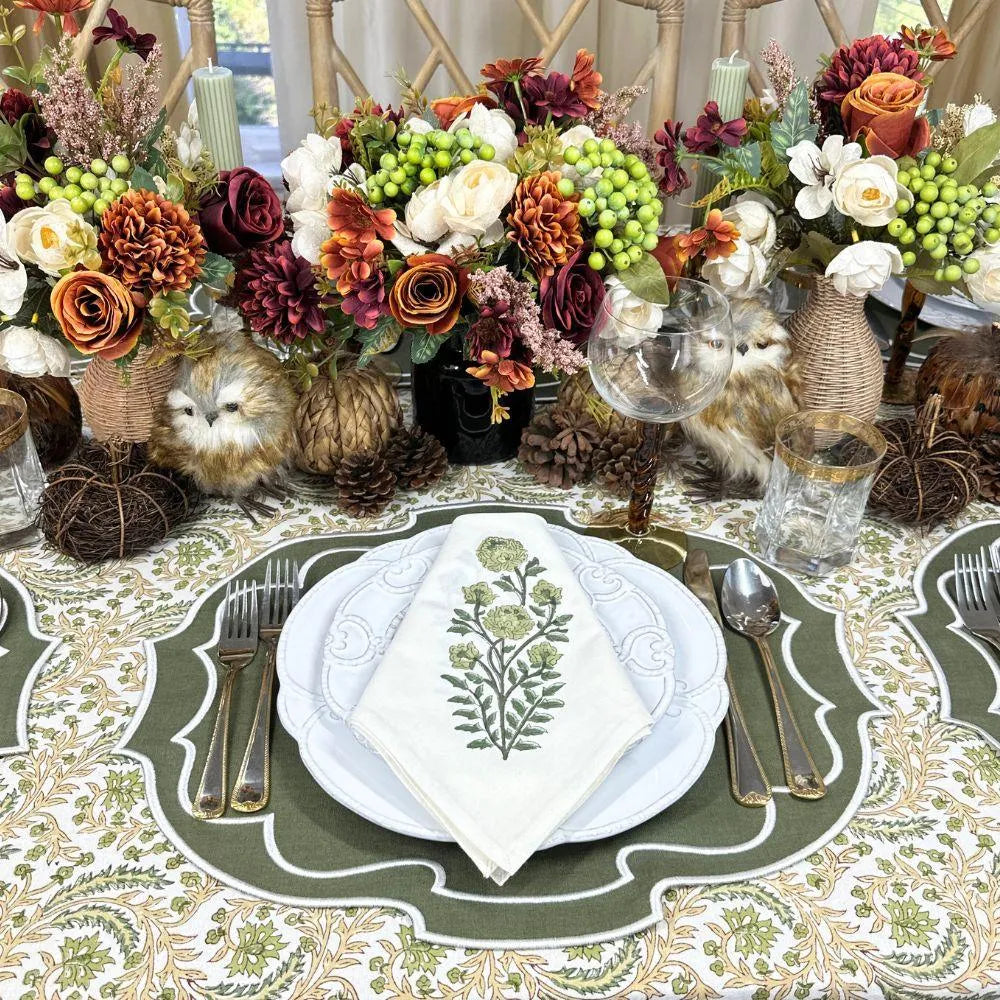 Flying Sheep Country Harvest Fable - Tablecloth