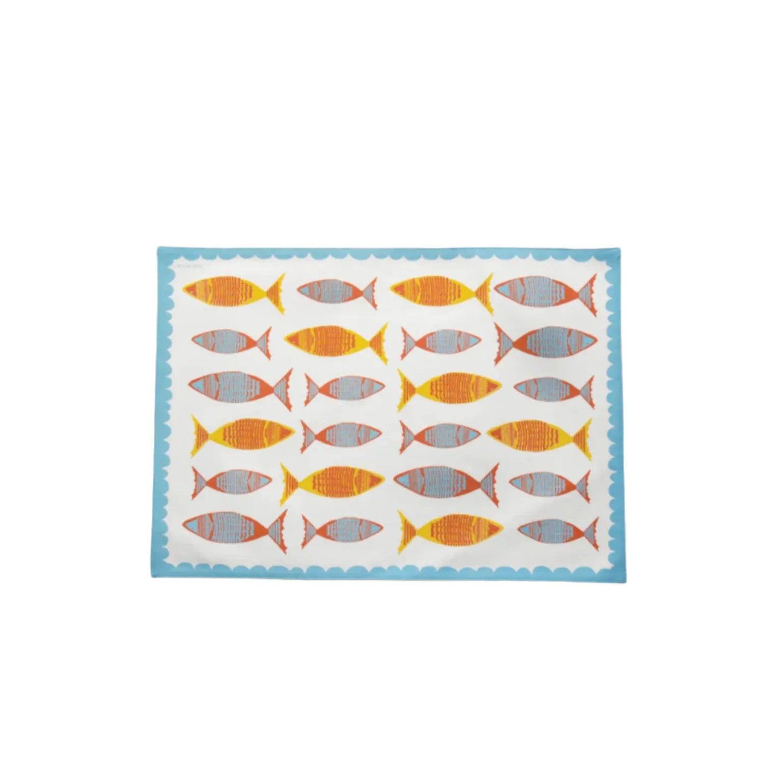 Tilapia Placemats, Aqua