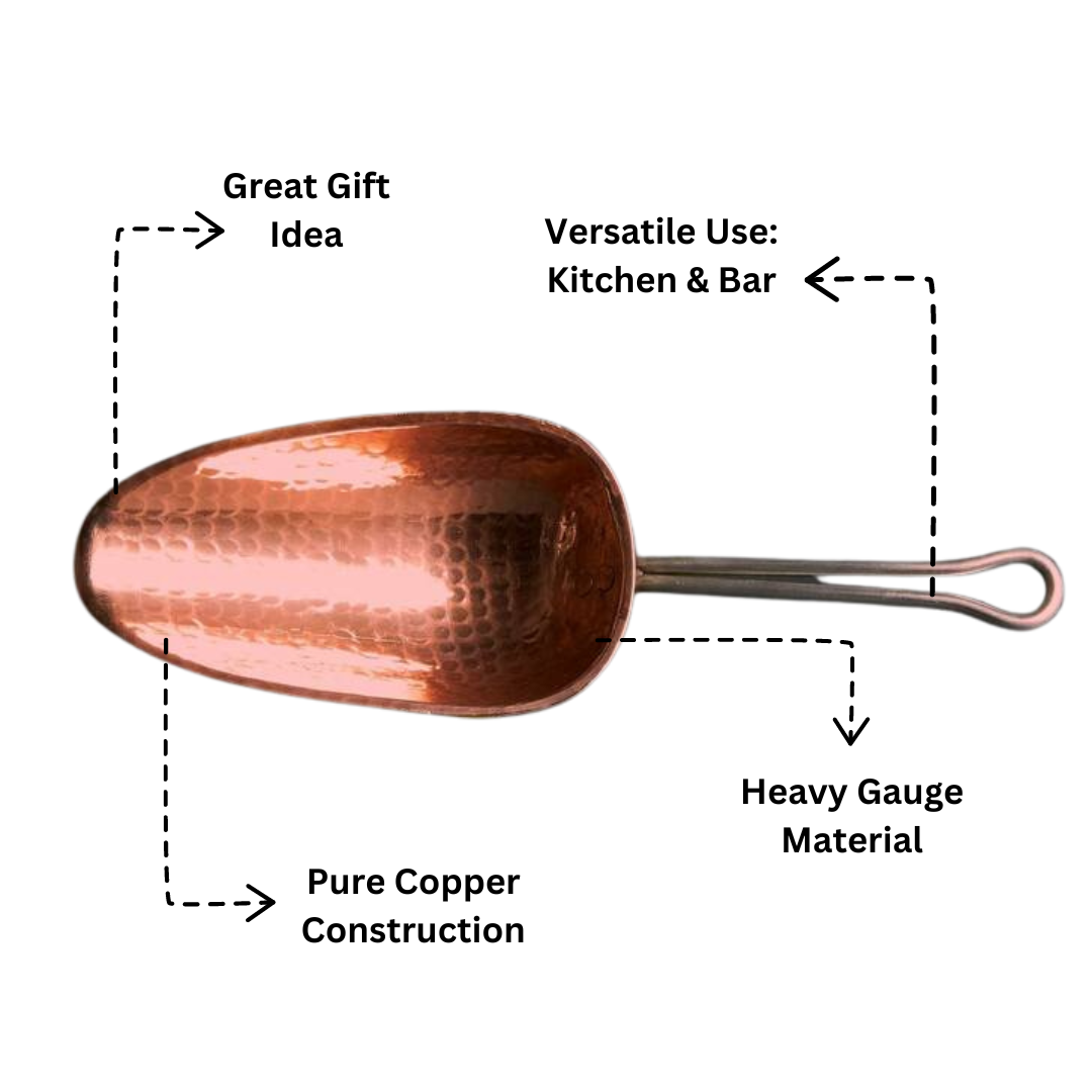 Sertodo Copper Scoop