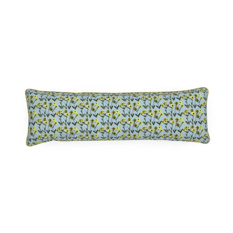 Erin Donahue Tice Lemon Posey Bolster Pillow