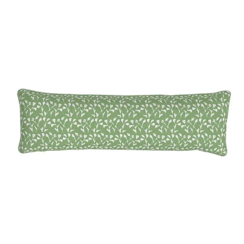 Erin Donahue Tice Genevieve Bolster Pillow (Green)