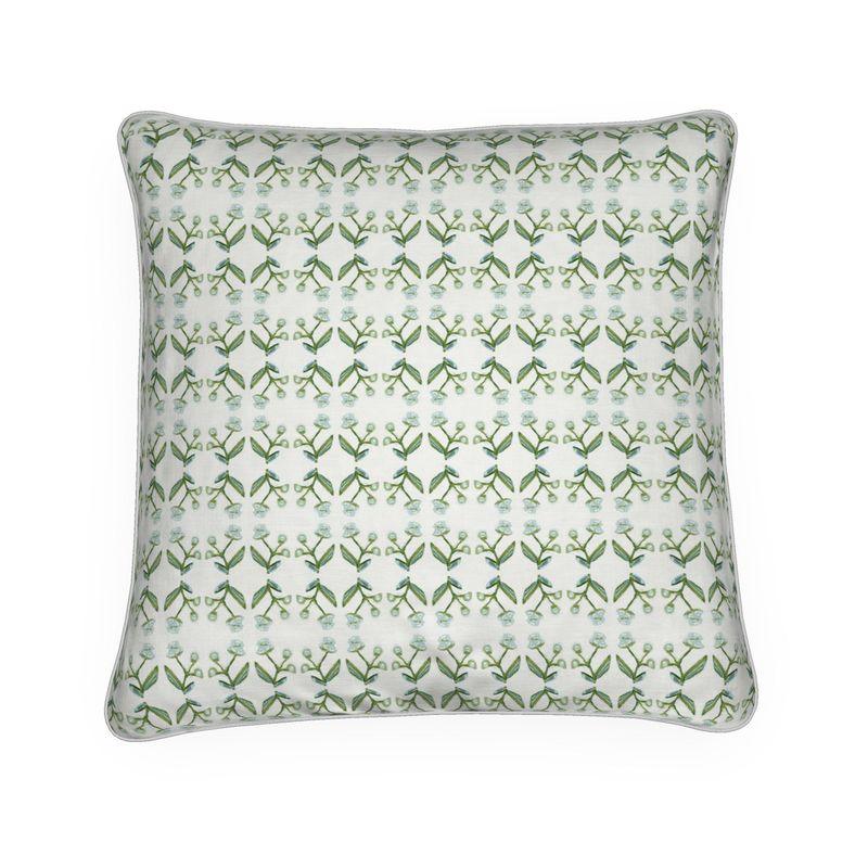 Erin Donahue Tice Petite Antonia Throw Pillow (Green & Blue)