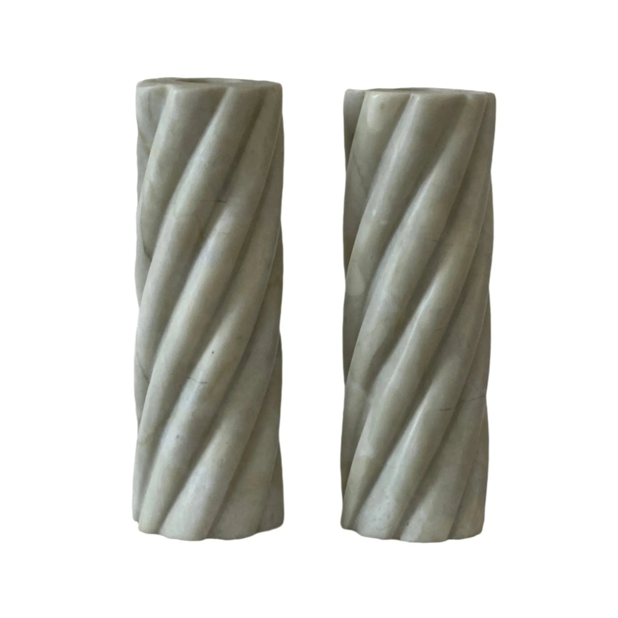 Anastasio Home Swell Candle Sticks Set in Matcha