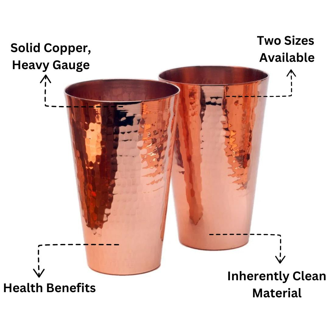 Copper Iced Tea Cup