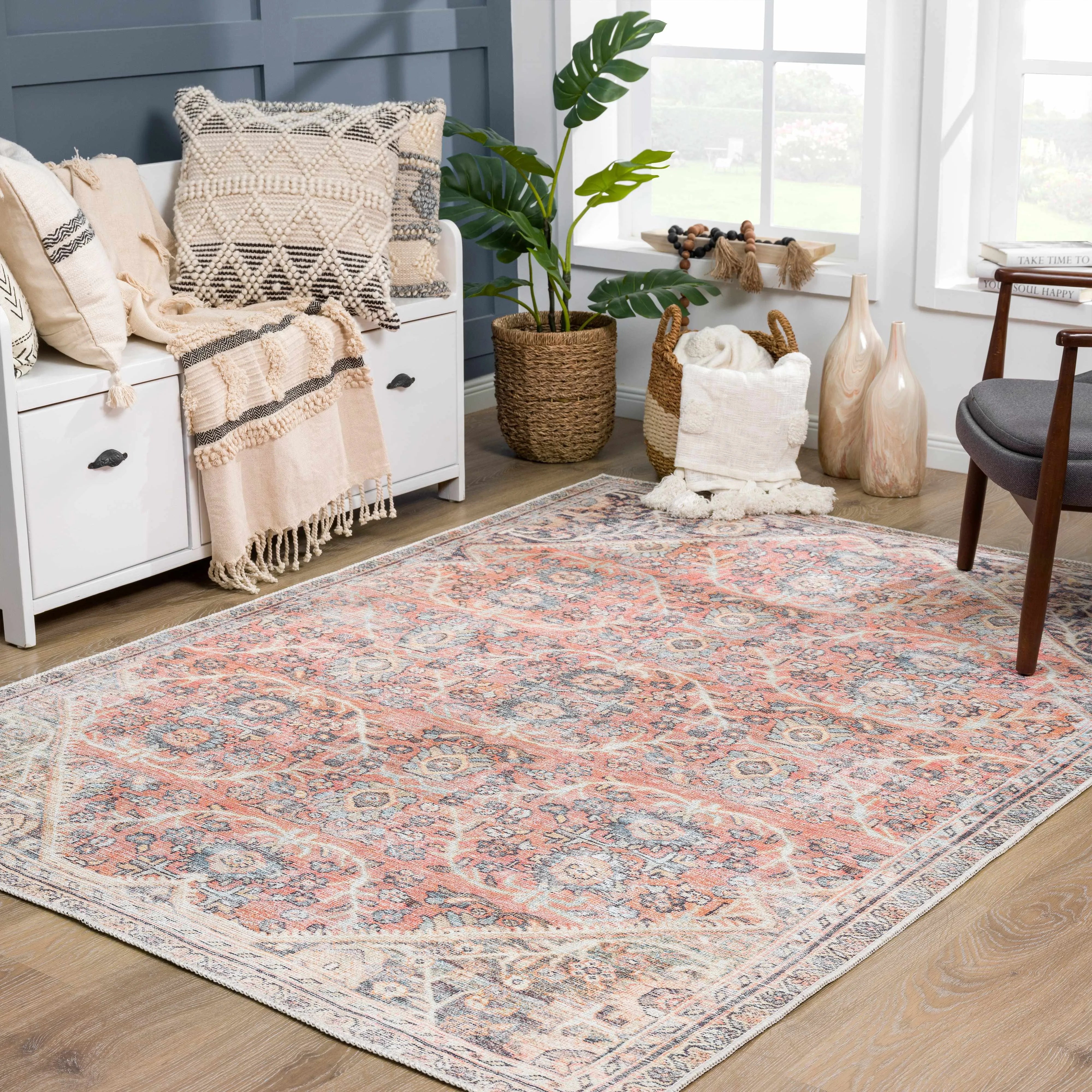 Konstantina Washable Traditional Rug - Limited Edition