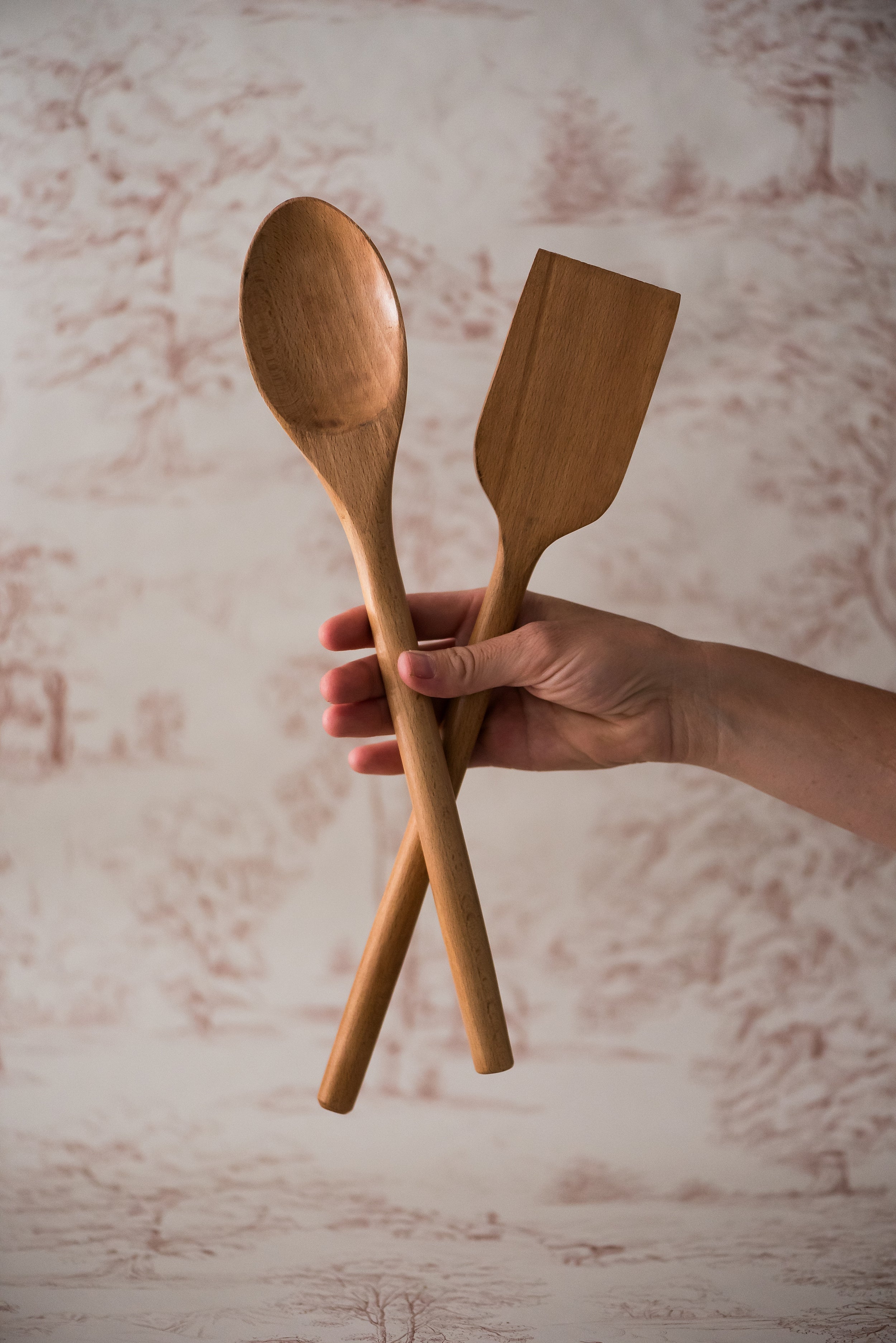 Wooden Spoon & Spatula Set