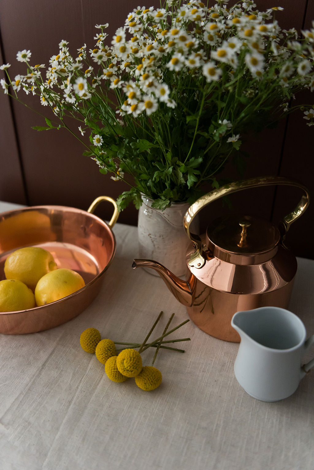 Neutral Linen Tablecloth