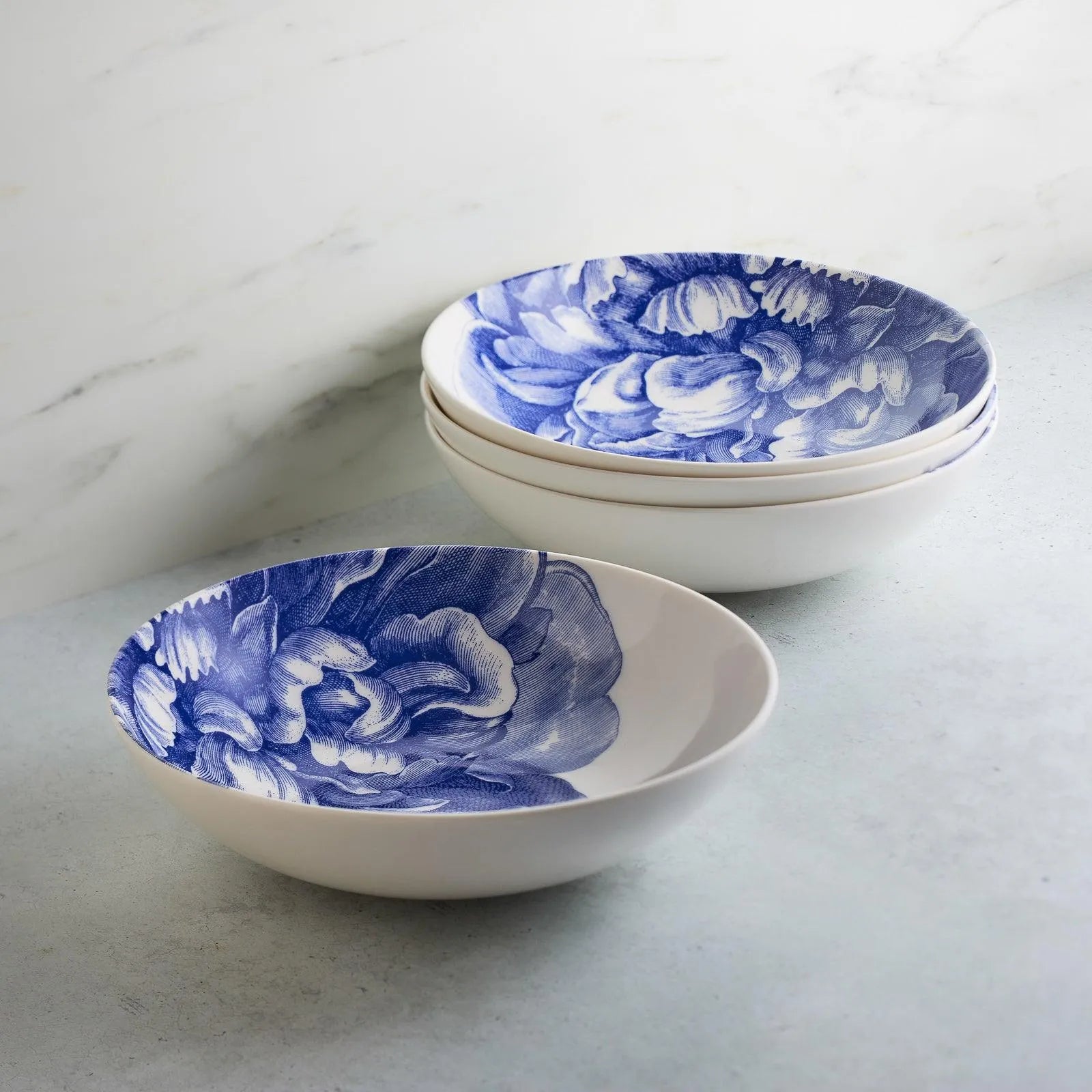 Caskata Wholesale Peony Entrée Bowl