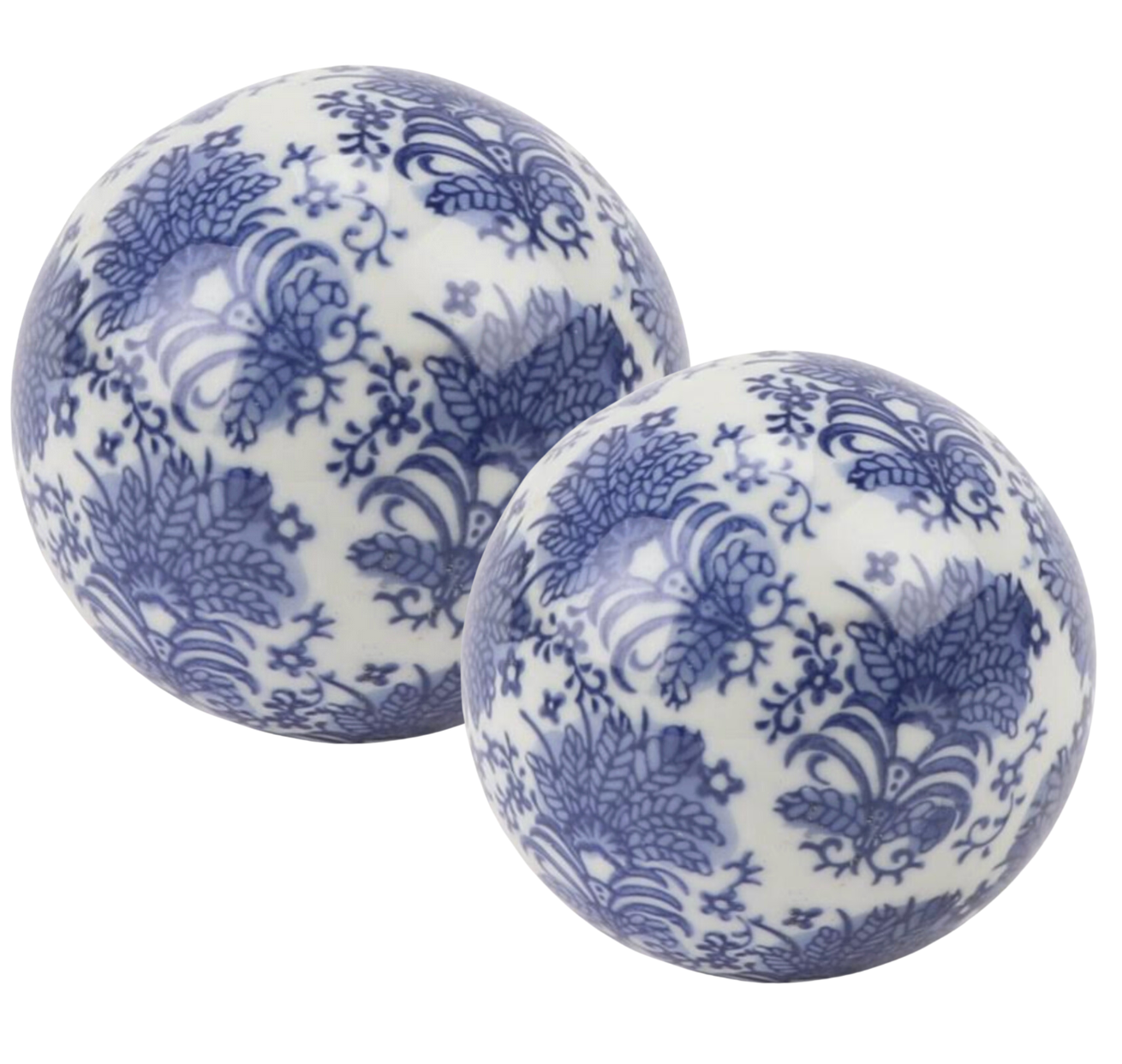 Feather Porcelain Ball (2 sizes)