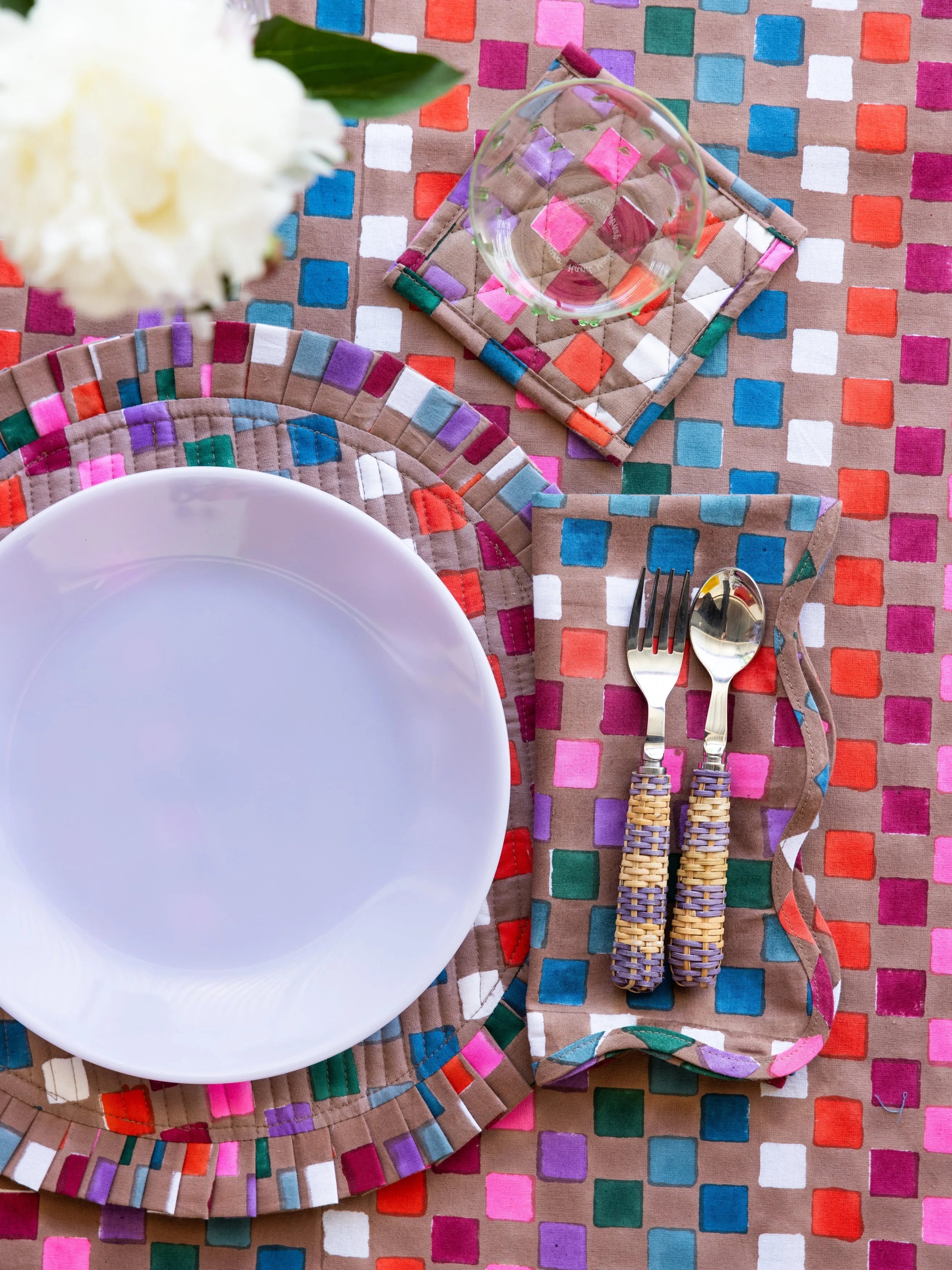 Sadelle Round Tablecloth