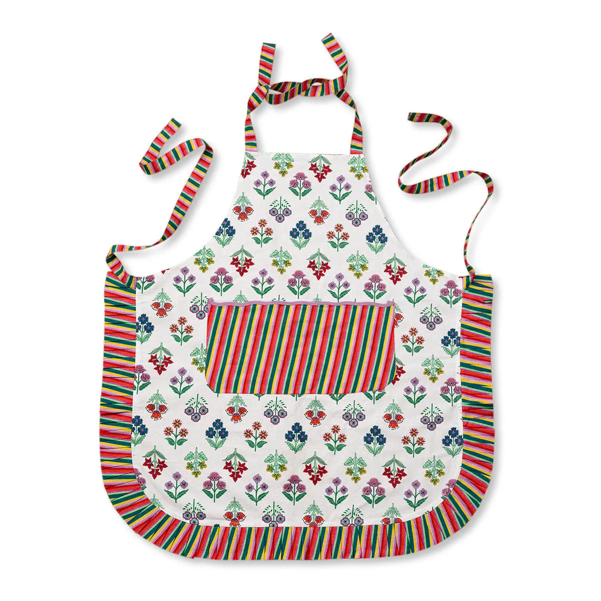 Santini Blockprint Apron