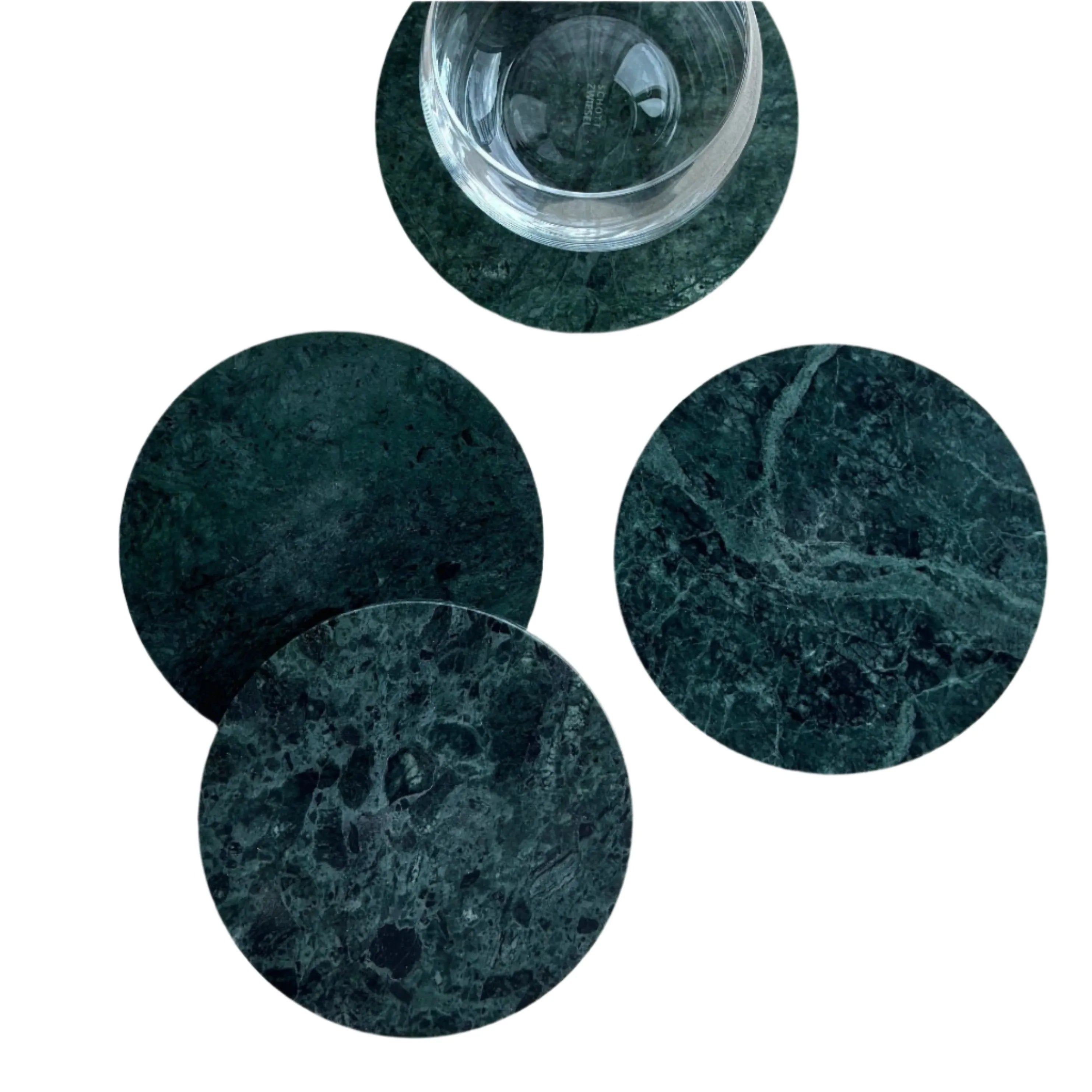 Anastasio Home Oversized Coasters in Emerald