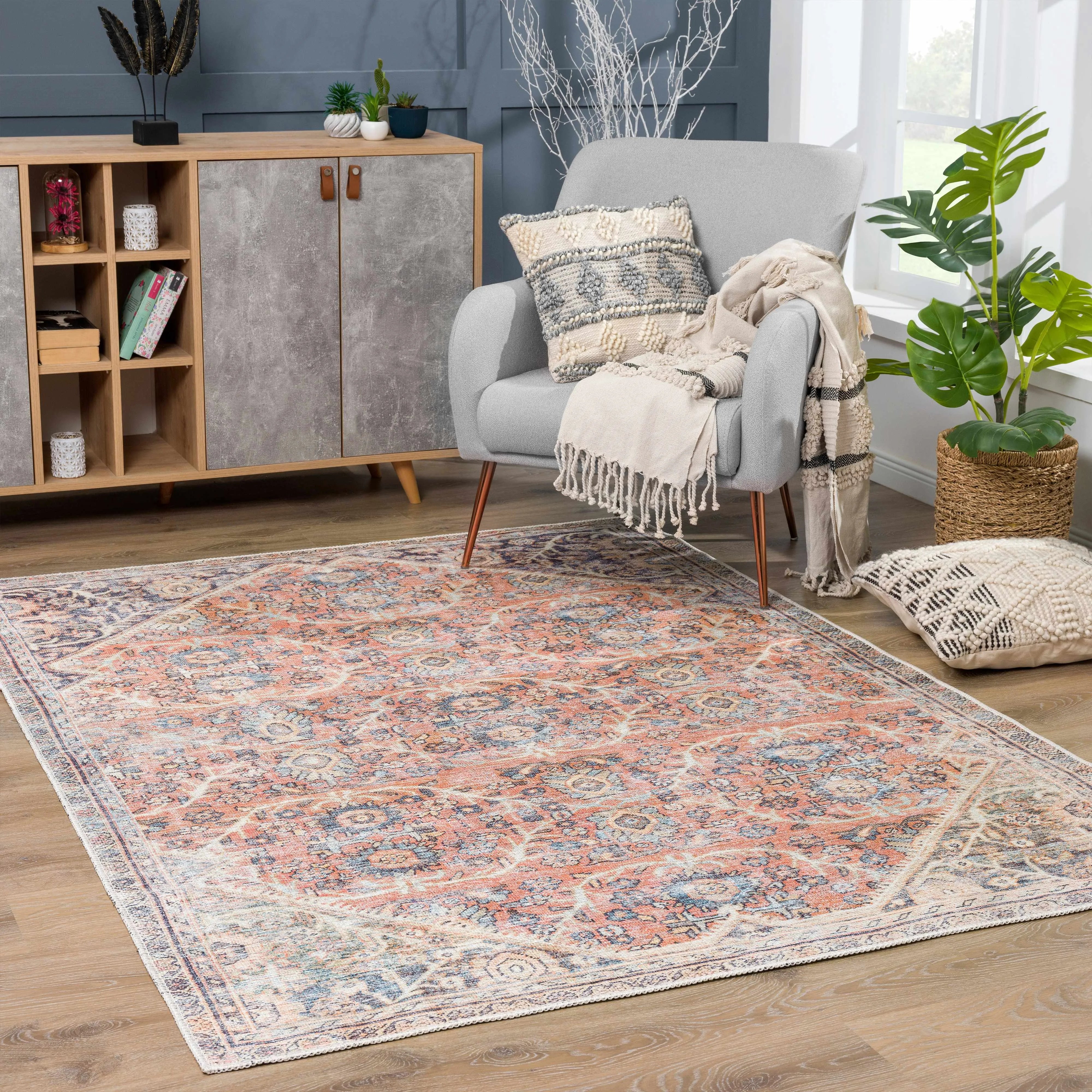 Konstantina Washable Traditional Rug - Limited Edition