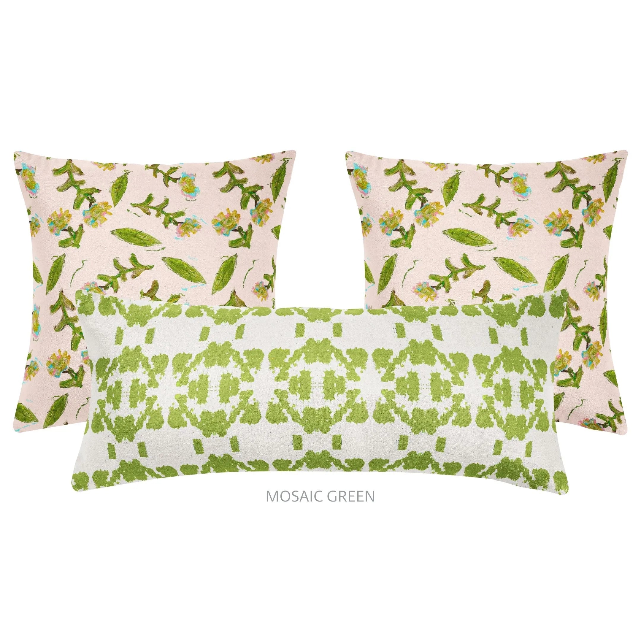 Flor Rosa 26x26 Pillow