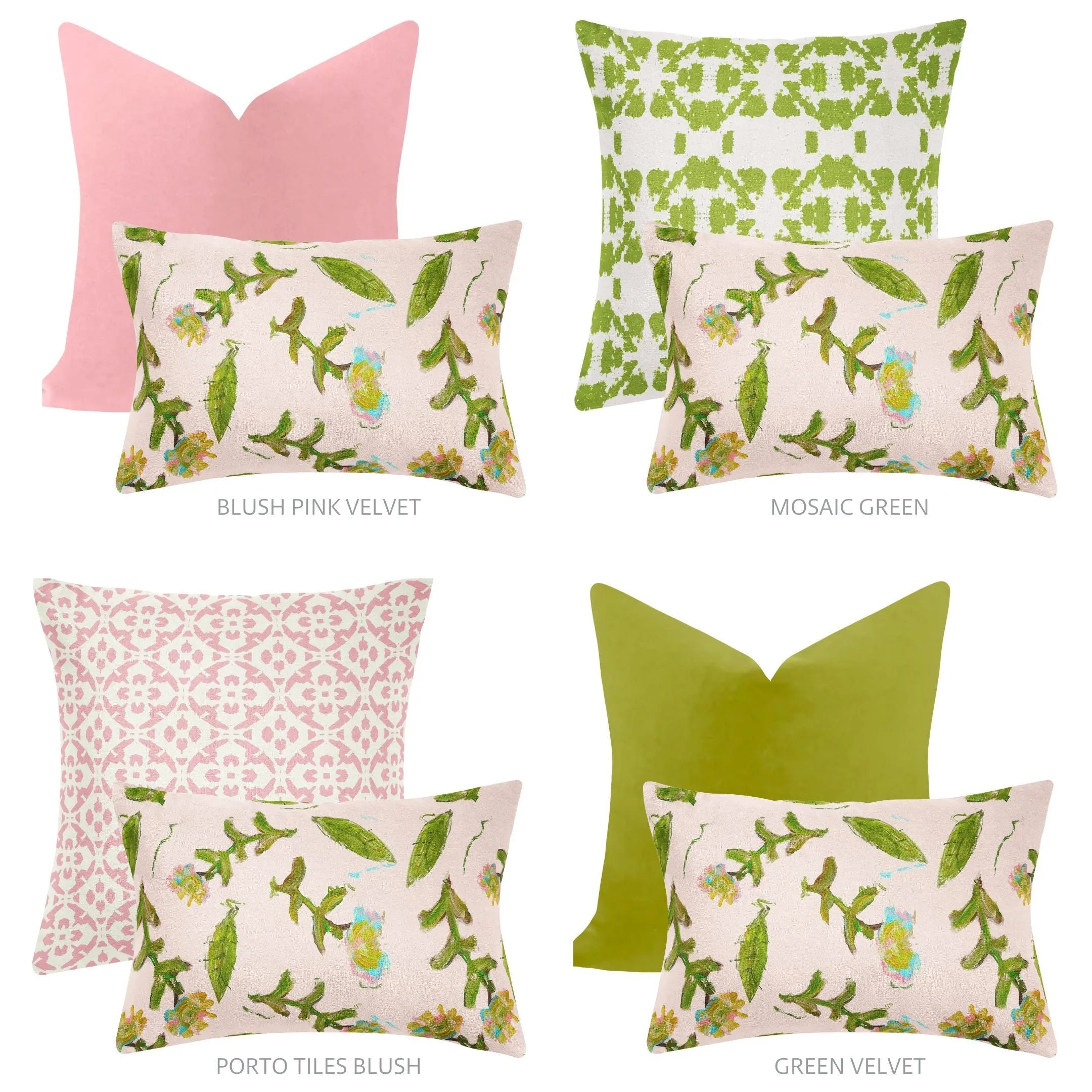 Flor Rosa 14x20 Pillow