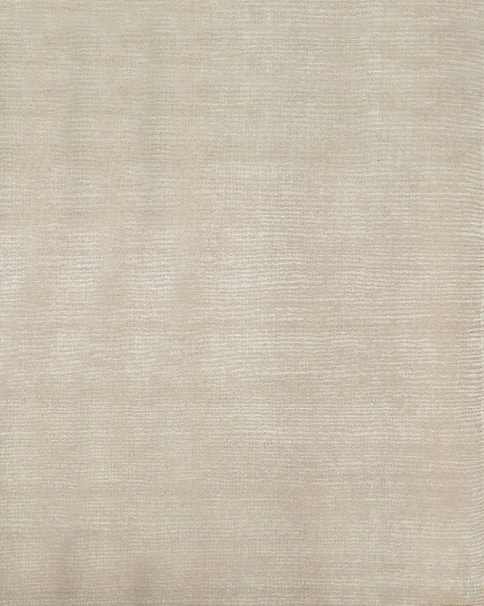 2x3, 5x8 and 8x10 Solid Beige Rug, Low Pile, No Shedding | TRD162