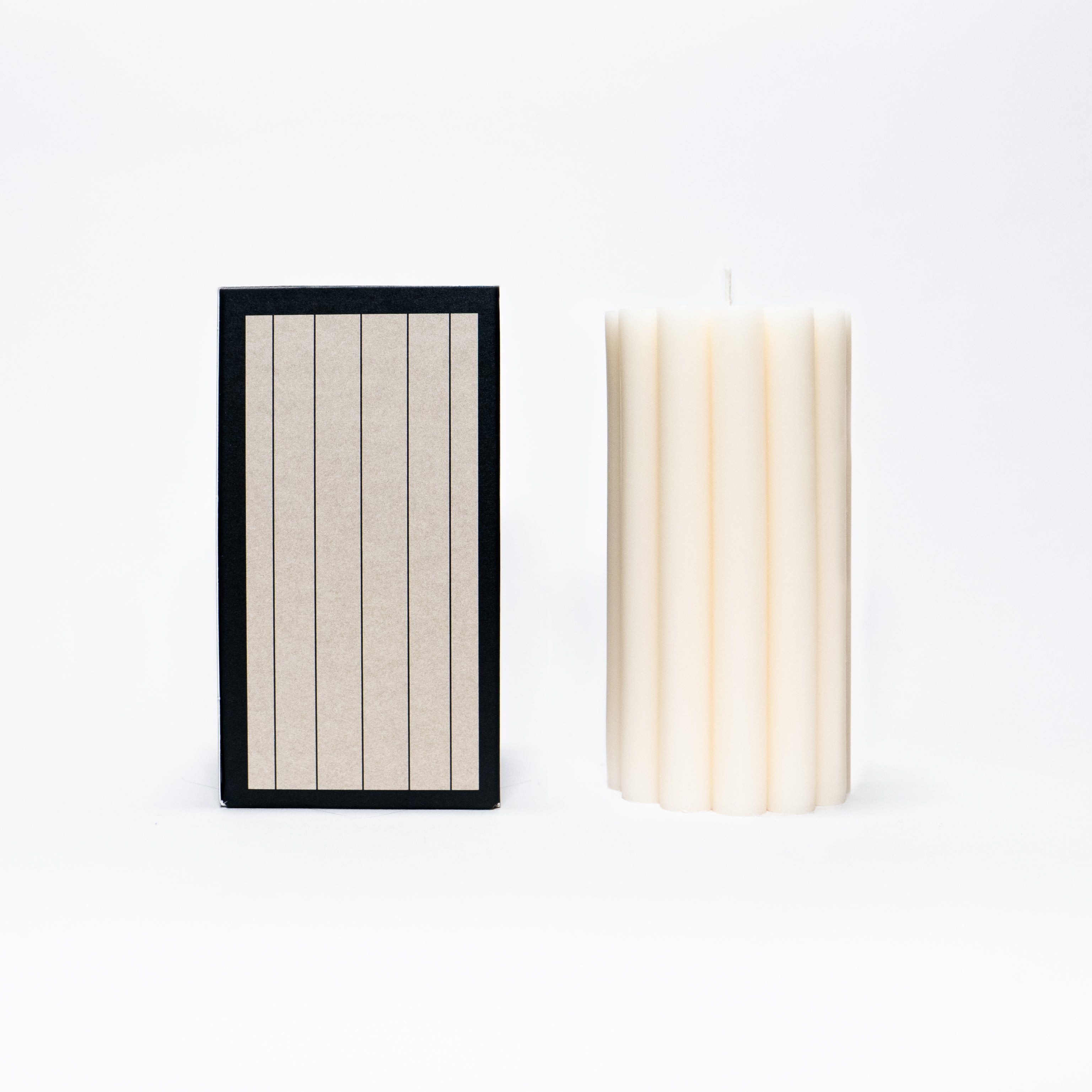 Floral Pillar Soy Wax Candle