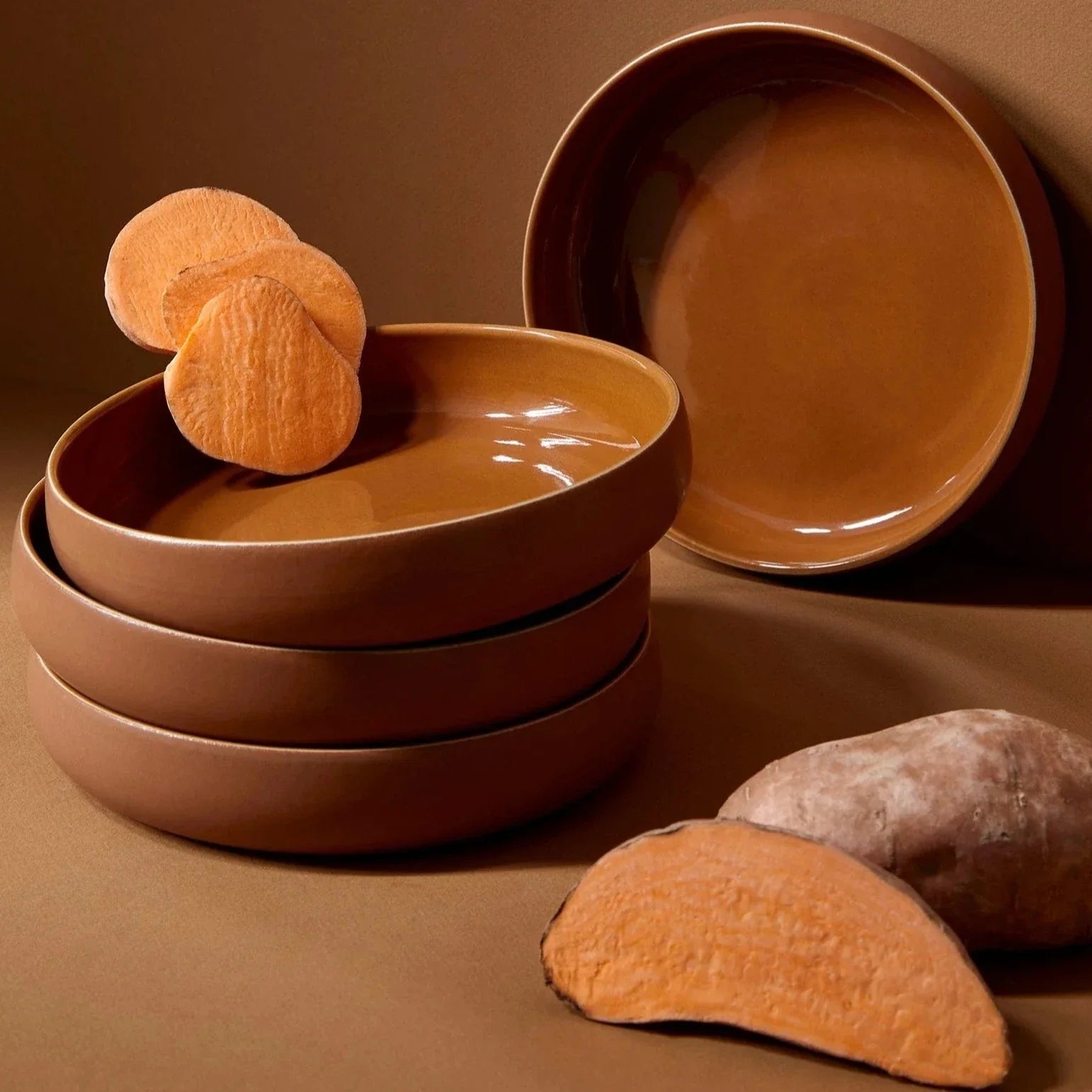 Tunisian Pasta Bowl in Terracotta (Set of 4)