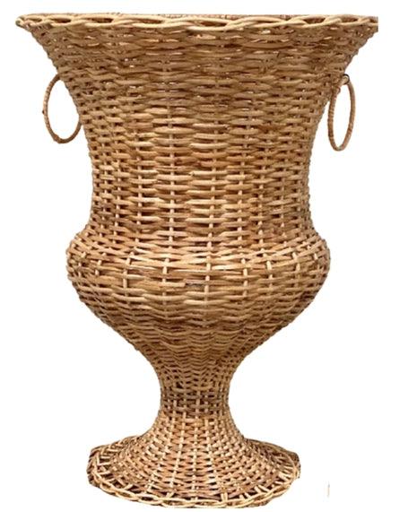 The Enchanted Home Fabulous Large Wicker Urn