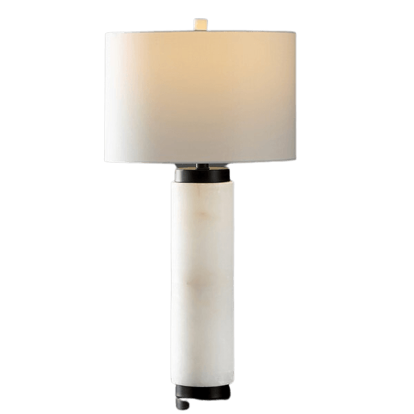 Safavieh Sydni Stylish Alabaster Pillar Table Lamp