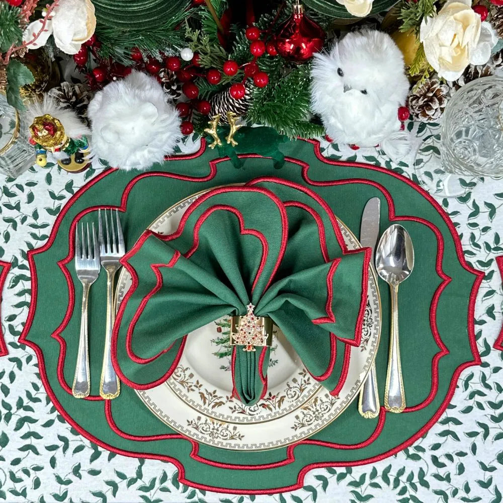 Dark Green Leaves - Tablecloth