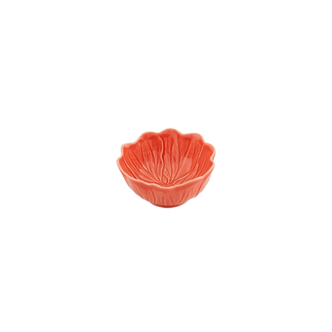 Flora Earthenware Small Bowl in Salmon (Set of 4)