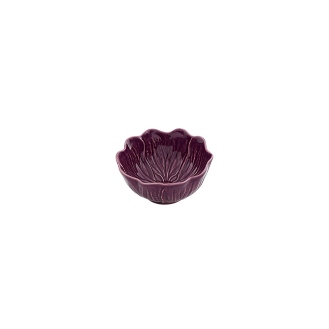 Flora Earthenware Small Bowl in Purple (Set of 4)