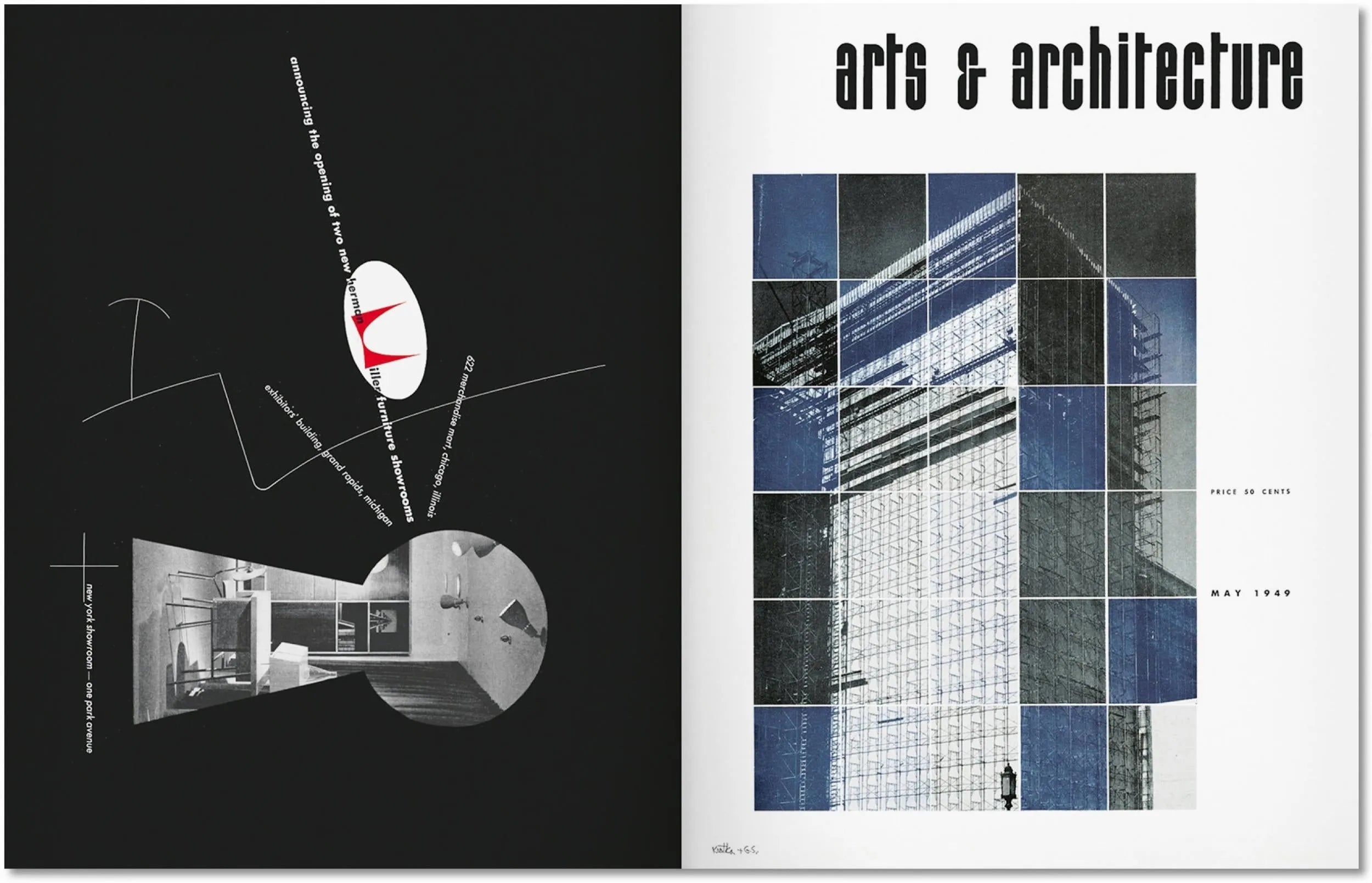 Arts & Architecture 1945-54. The Complete Reprint (German, Spanish, French, English)