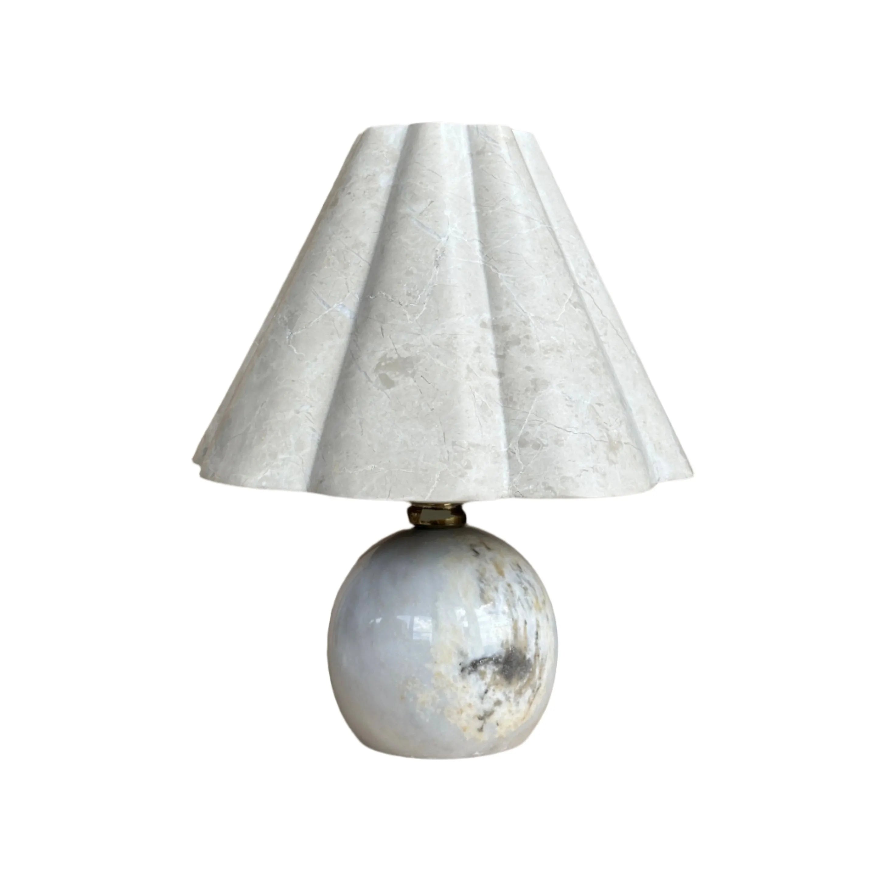 Pallas Table Lamp in Arctic and Oyster