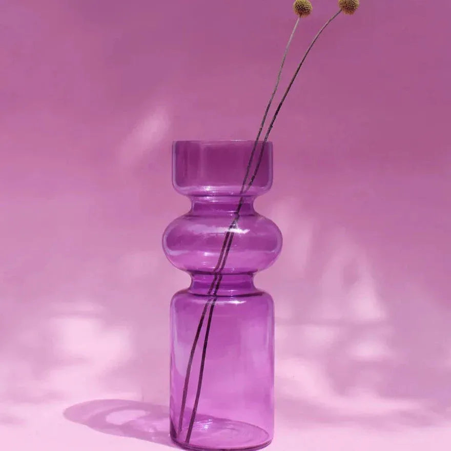 Iris Glass Vase