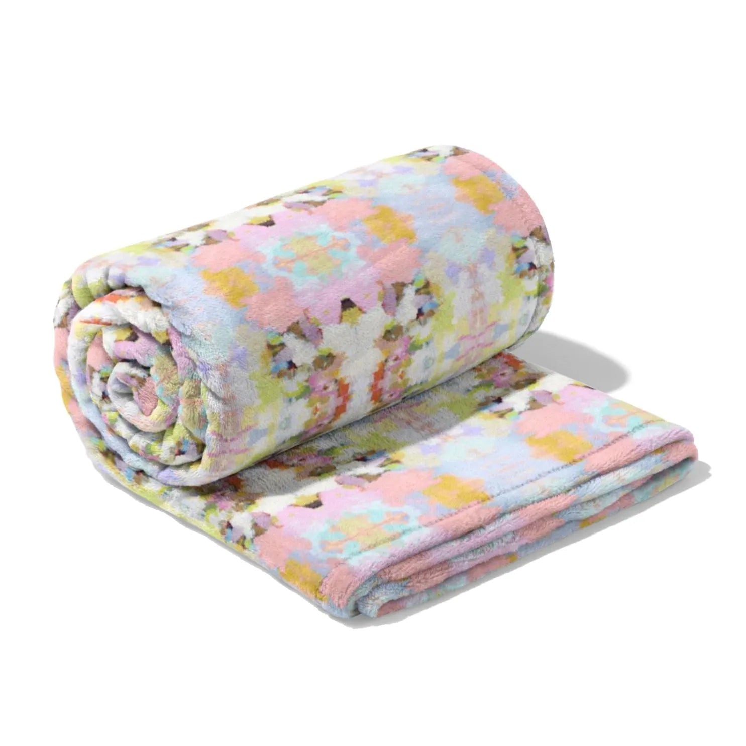 Brooks Avenue Pink Fleece Blanket