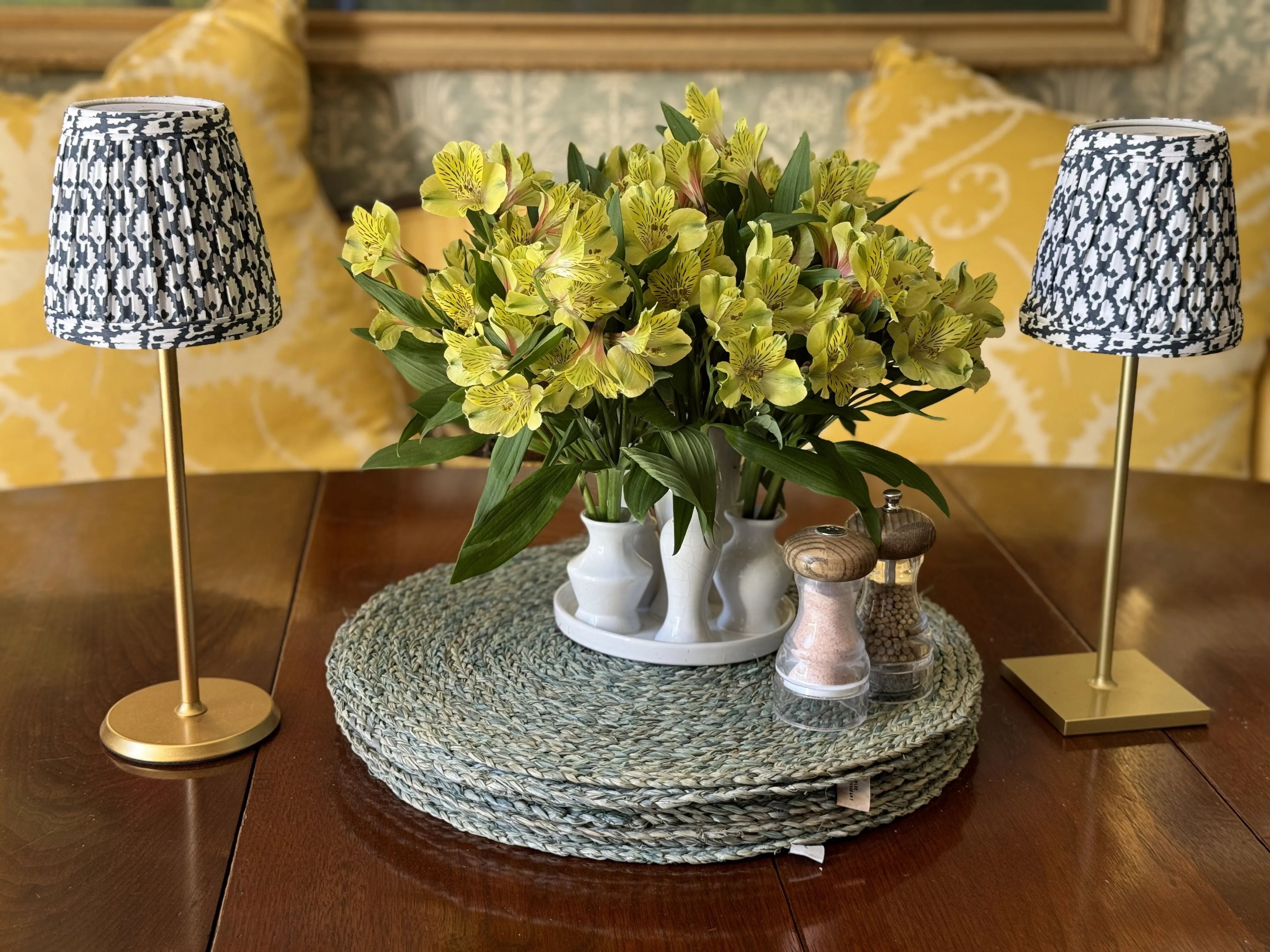 Small Fabric Shade Cover in 851 Navy