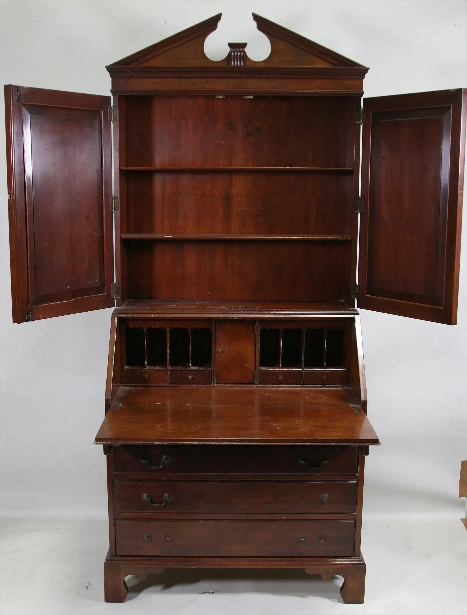 Mahogany Fall Front Secretary Desk