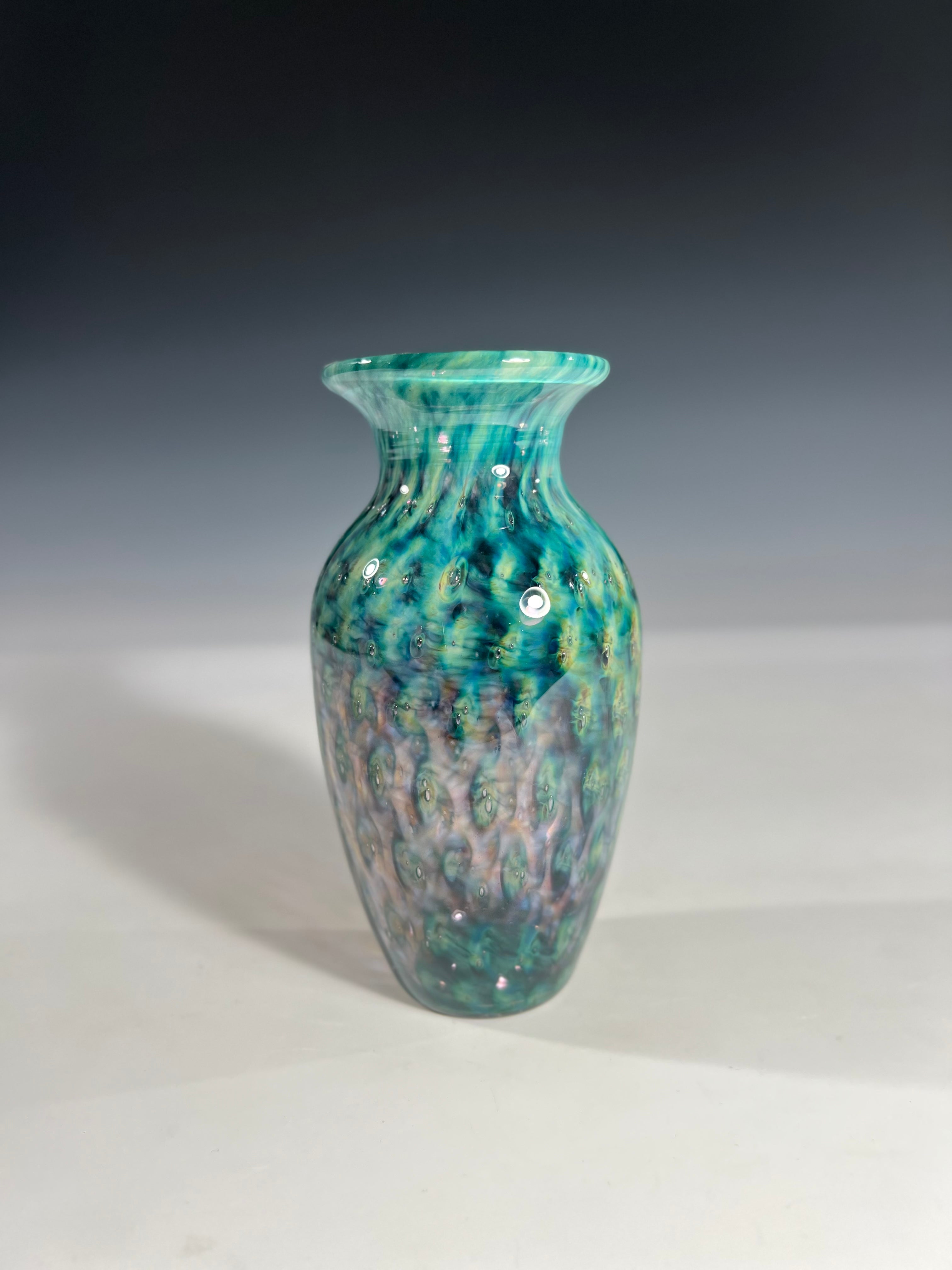 Small Peacock Vase