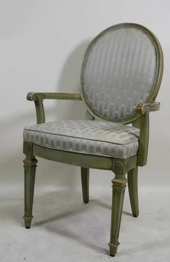 Set of Six French Style Dining Chairs