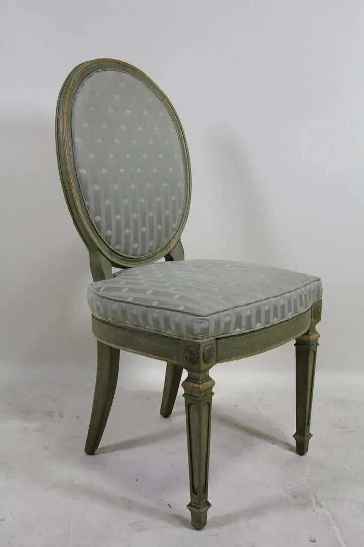 Set of Six French Style Dining Chairs