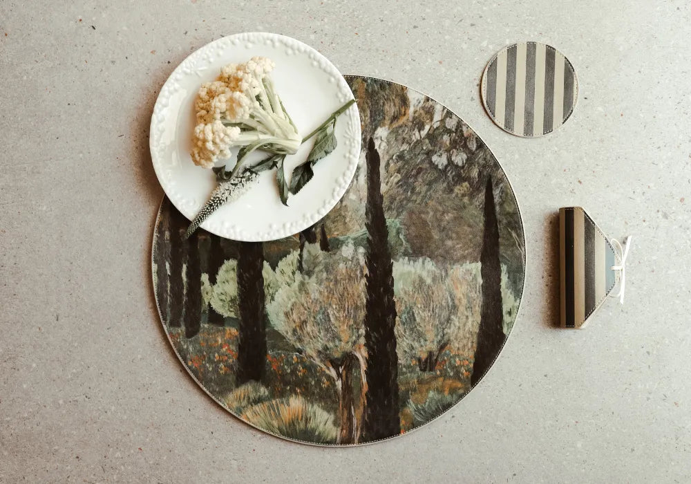 Jardin Placemat | Sunset Soiree by Lainy Hedaya