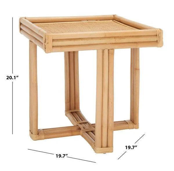 Safavieh Juri Natural Square Accent Table