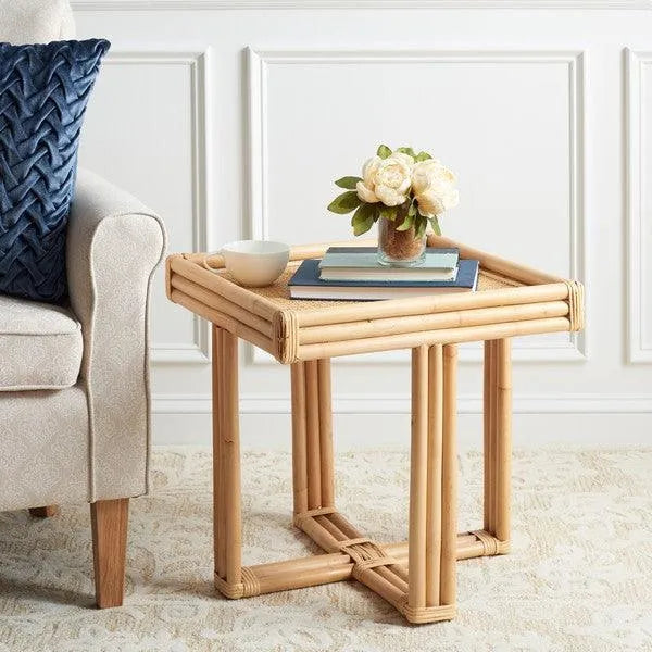 Safavieh Juri Natural Square Accent Table