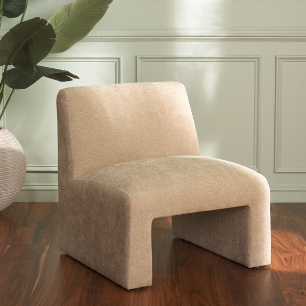 Swip Wood Accent Chair in Sand