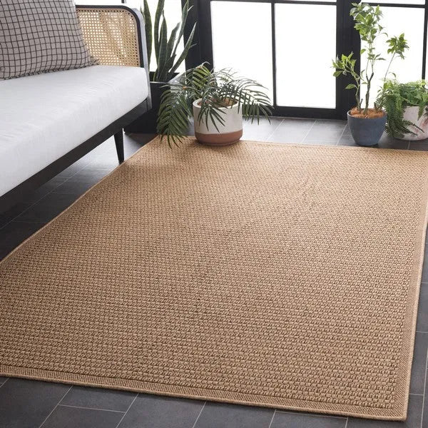 Atrium Sisal Polypropylene Rug in Beige